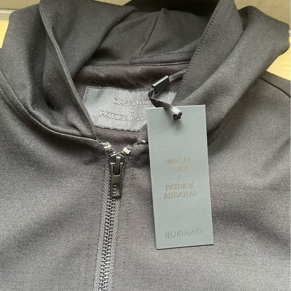NWT Patrick Assaraf and Masai Ujiri Humanity Collection Full Zip Hoodie - Picture 4 of 10